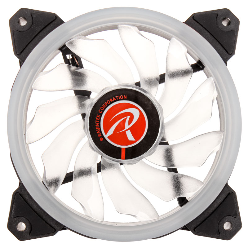 Raijintek IRIS 12 LED Fan - Green - PWM - 120mm (800-1800 rpm)