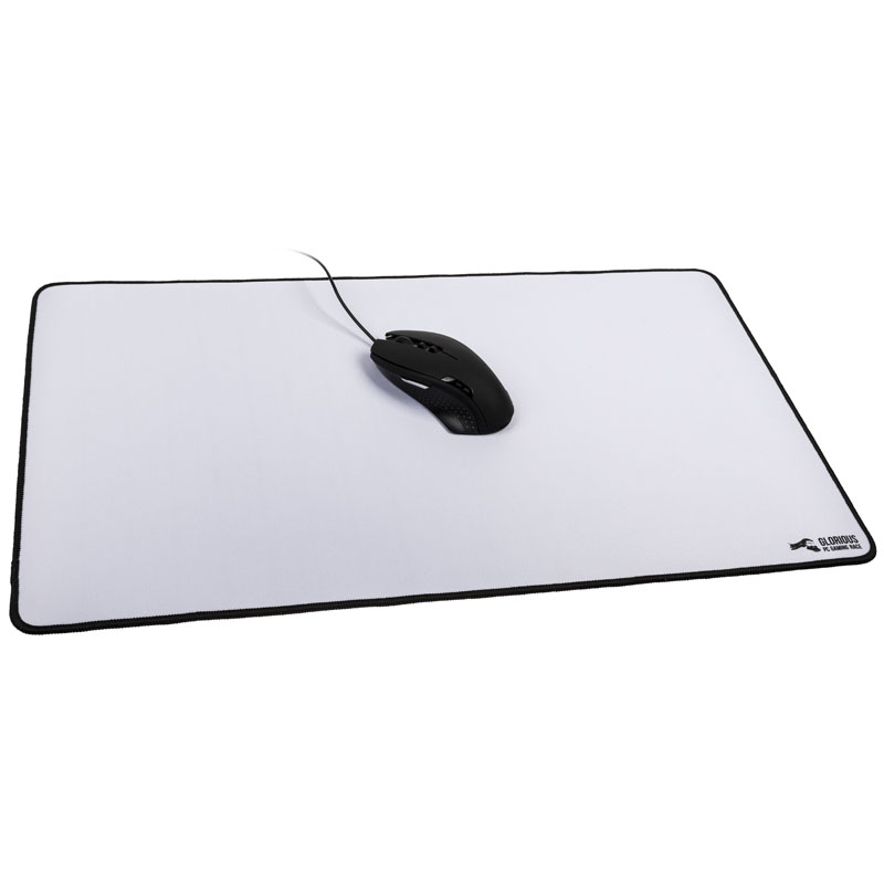 Glorious - Mousepad - XL Extended, White