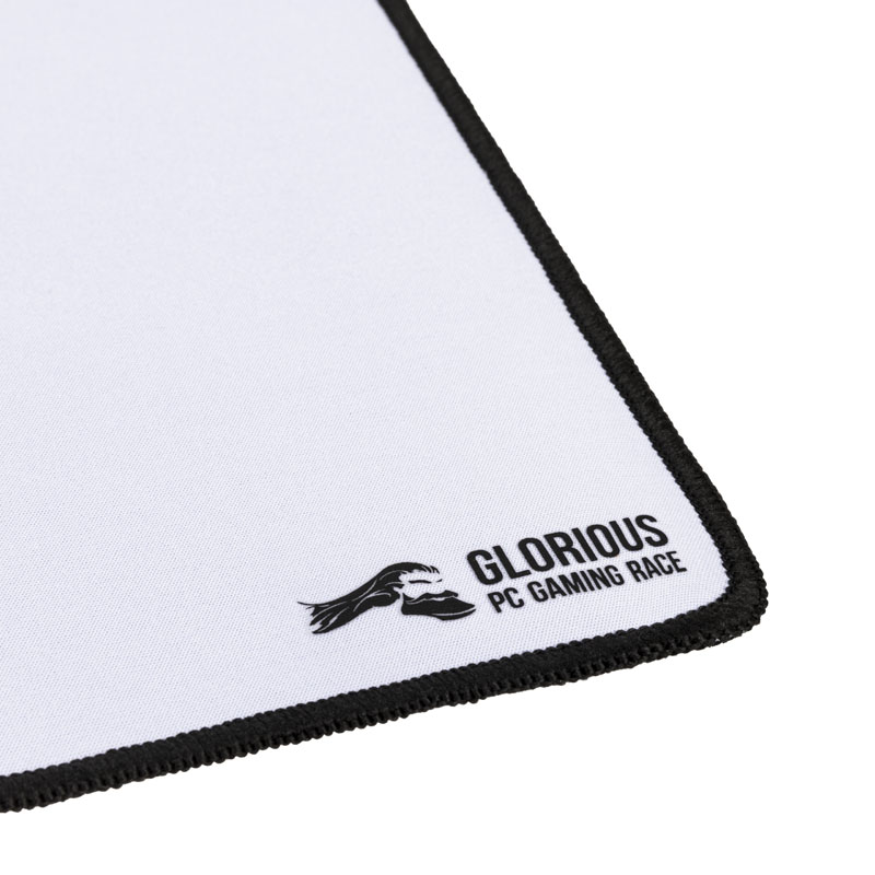 Glorious - Mousepad - XL Extended, White