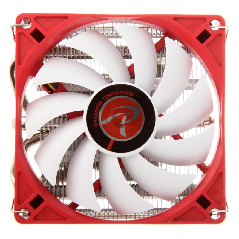 Raijintek Zelos Low Profile CPU Cooler - PWM - 90mm