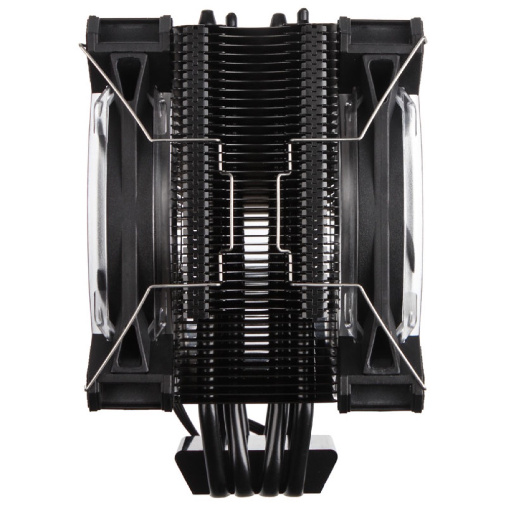 Raijintek Leto Pro CPU Cooler - Black - RGB-LED - 2x120mm