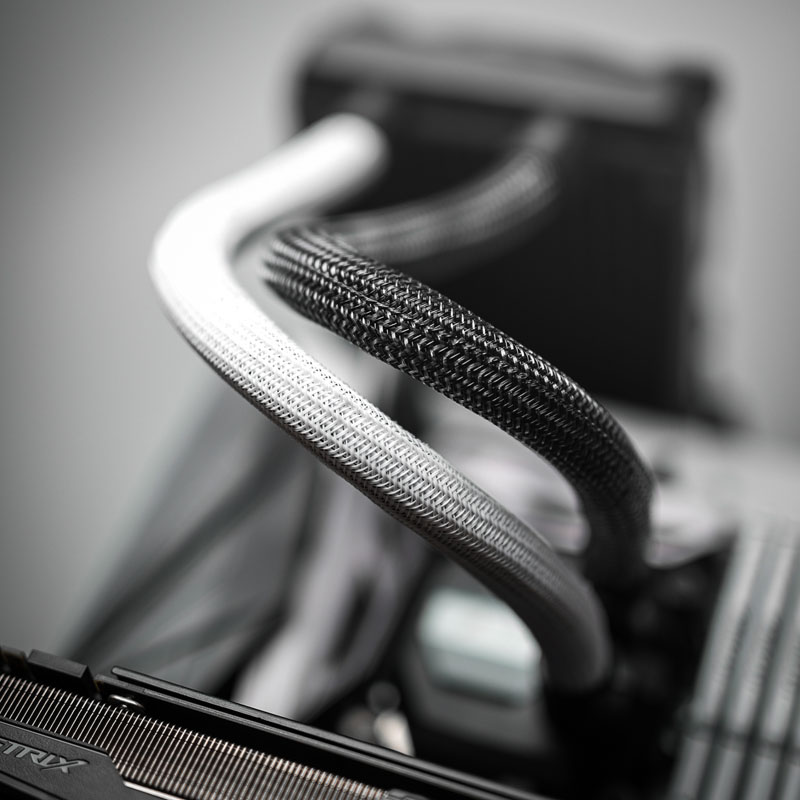 CableMod AIO Sleeving Kit Series 2 for EVGA CLC / NZXT Kraken - red