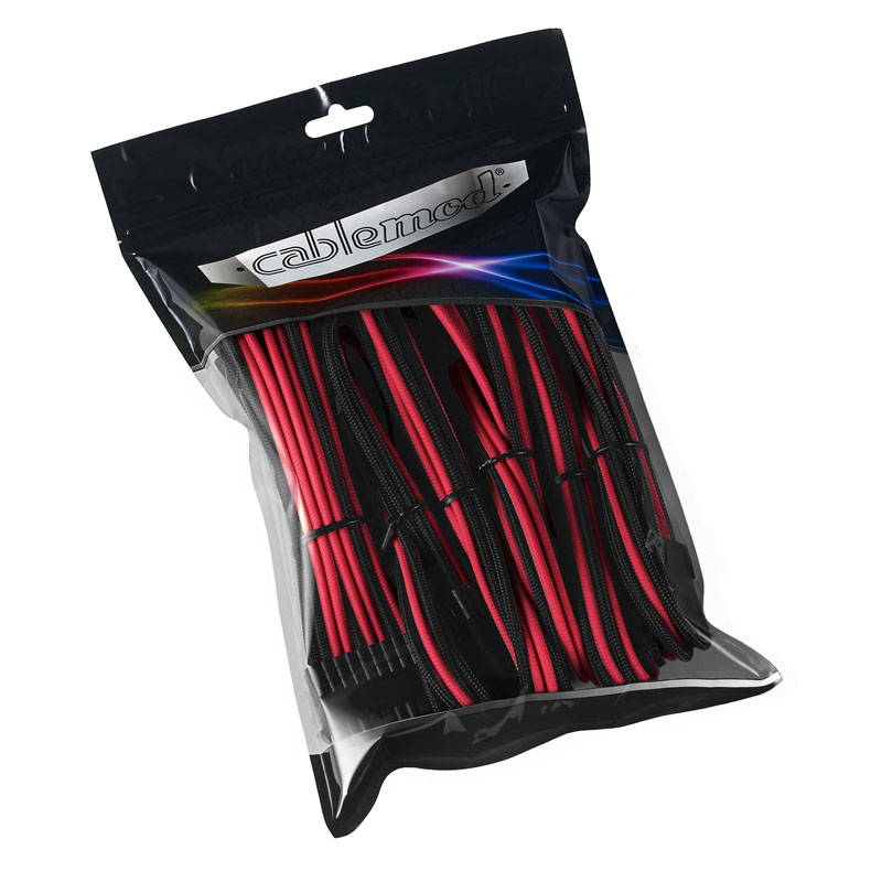 CableMod PRO ModMesh Cable Extension Kit - black/red