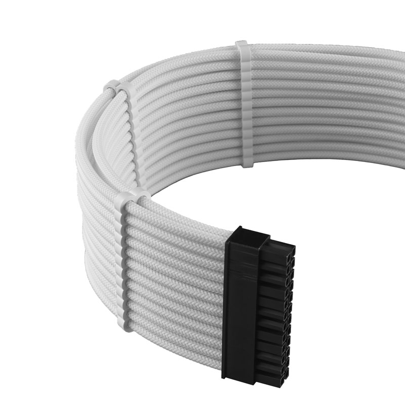 CableMod C-Series PRO ModMesh Cable Kit for RMi/RMx/RM (Black Label) - white