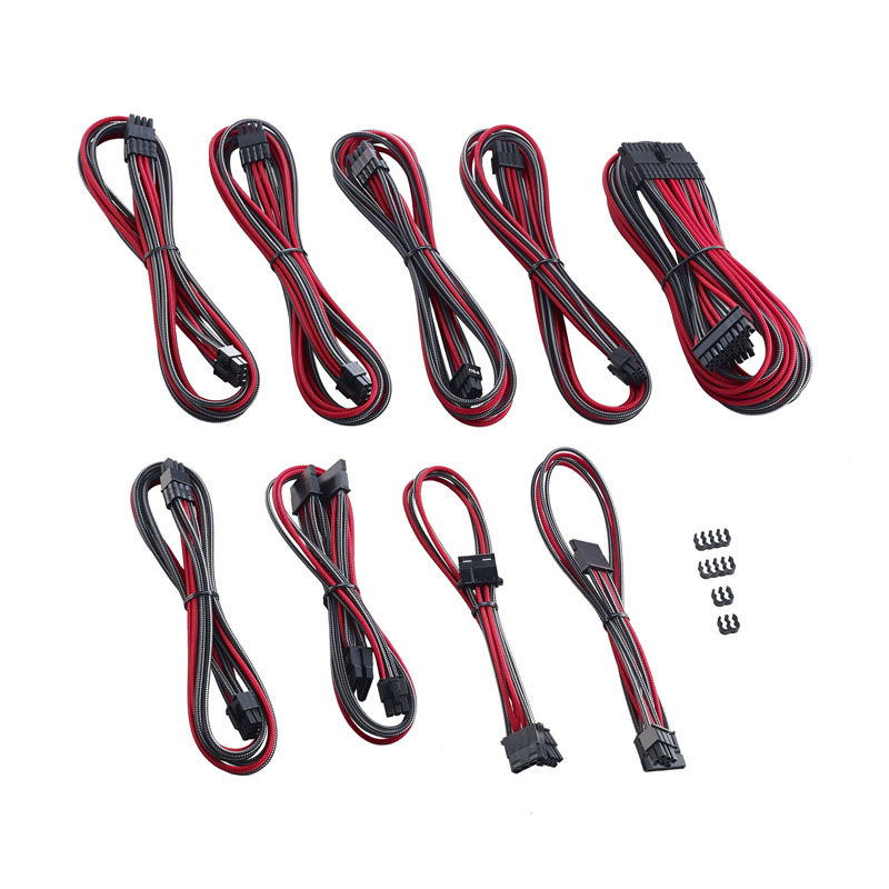 CableMod PRO ModMesh RT-Series ASUS ROG / Seasonic Cable Kits - carbon/red
