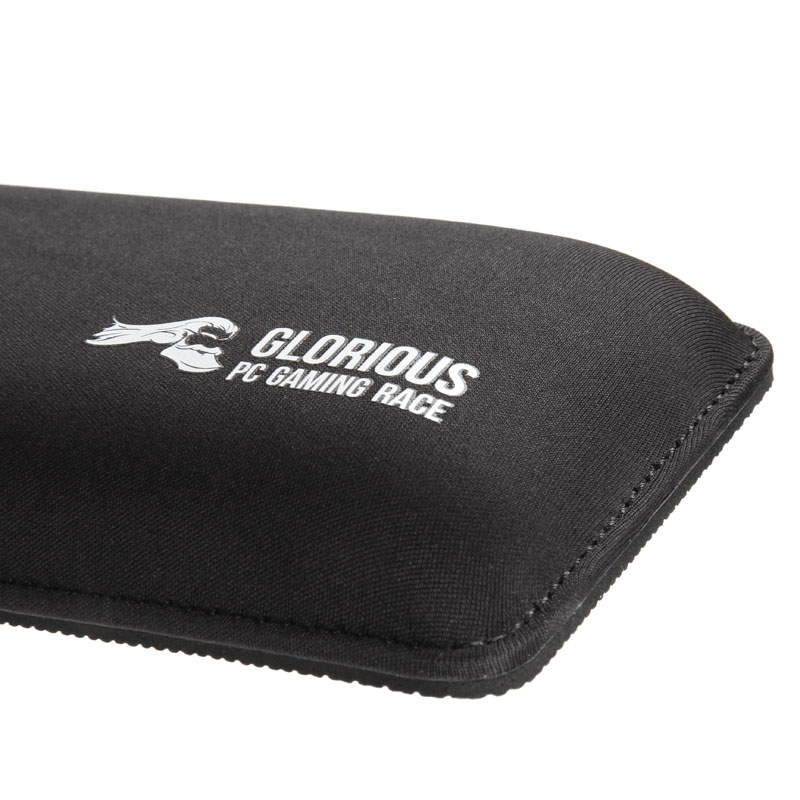 Glorious - 25 mm high Keyboard Wrist Rest - Compact, Black