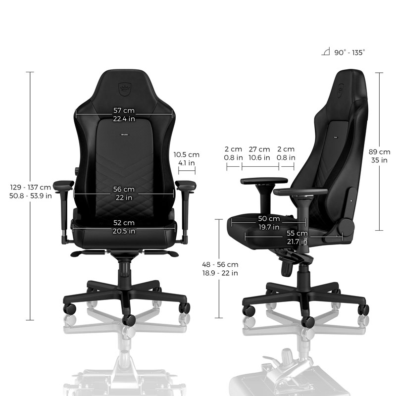 noblechairs HERO Black/Black