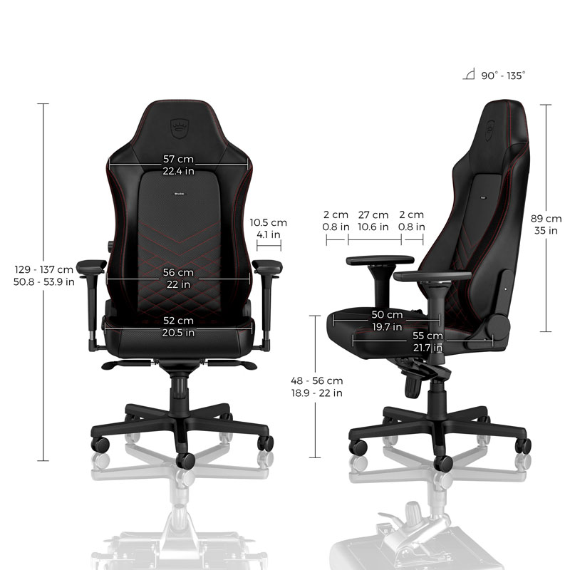 noblechairs HERO Black/Red