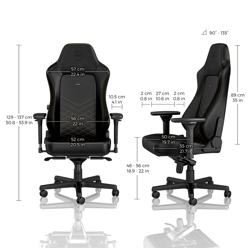 noblechairs HERO Black/Gold