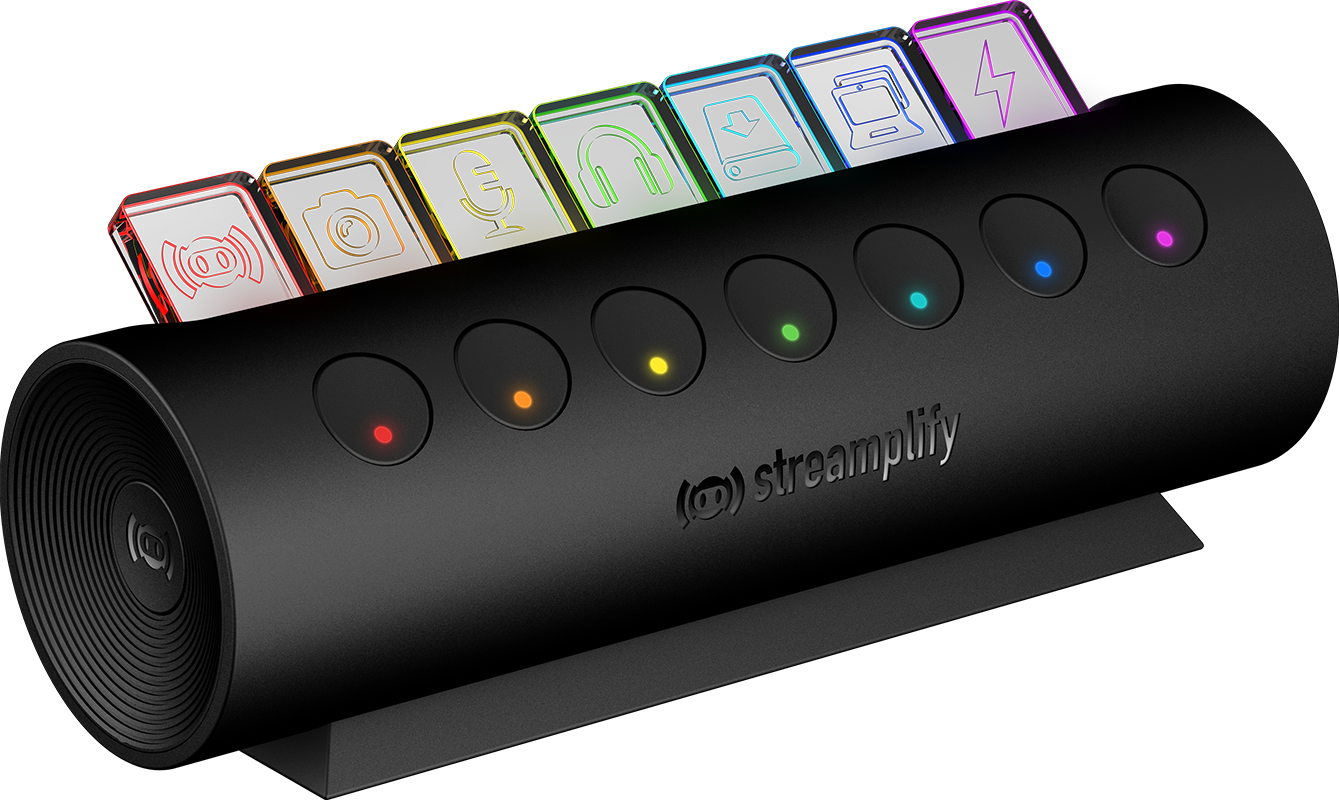Streamplify HUB CTRL 7 Slot, RGB, 12V - black