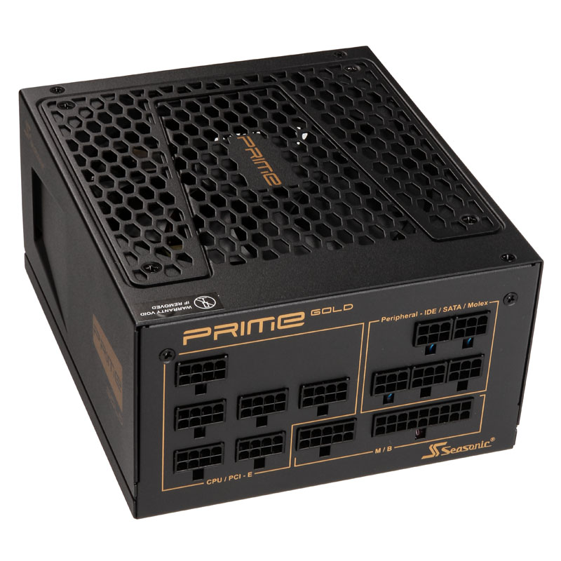 Seasonic Prime Ultra 80 Plus Gold PSU, modular - 1000 Watt