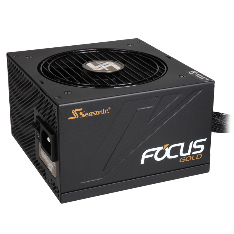 Seasonic Focus 80 Plus Gold PSU, modular - 450 Watt