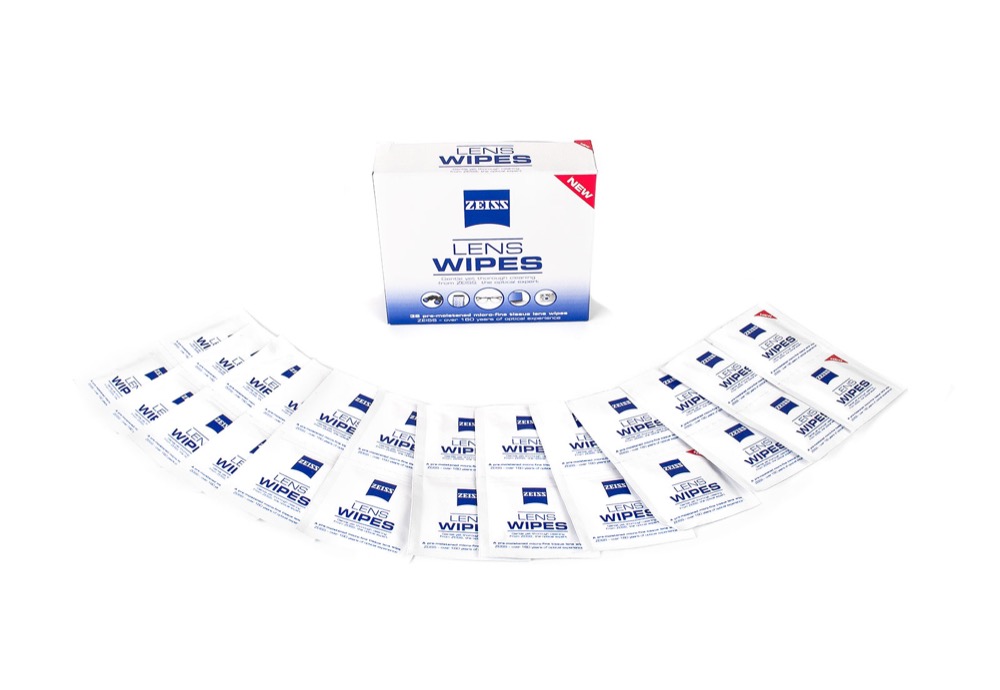 Carl ZEISS® lens wipes